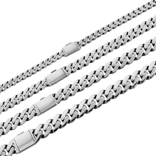925 Silver Cuban Link 30"-16" image 2