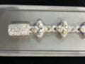 Fully Flooded Marquise Clover Bracelet image 2